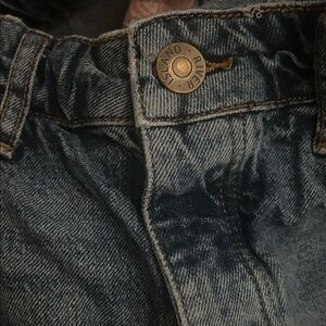River Island Blue Jean Shorts